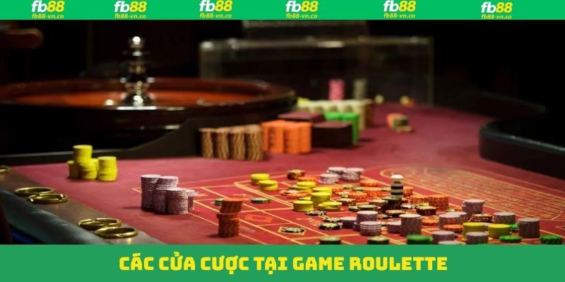 Roulette FB88 - Cơ Hội Đổi Đời Với Mỗi Vòng Quay Đầy Kịch Tính 3 Một số kiểu đặt cược phổ biến