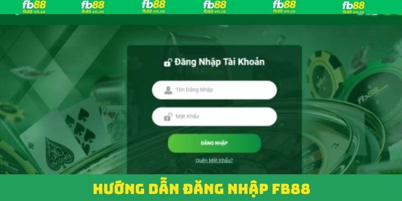 Đăng Nhập FB88 - Xử Lý Mượt Mà, Truy Cập Nhanh Chóng 3 Thao tác nhập thông tin về tài khoản hội viên
