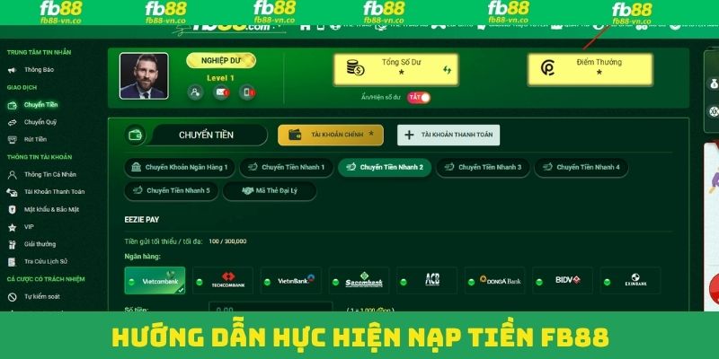 Nạp Tiền FB88 - Giao Dịch Siêu Tốc Dành Cho Hội Viên 3 Chia sẻ các cách thức nạp tiền FB88 dễ dàng