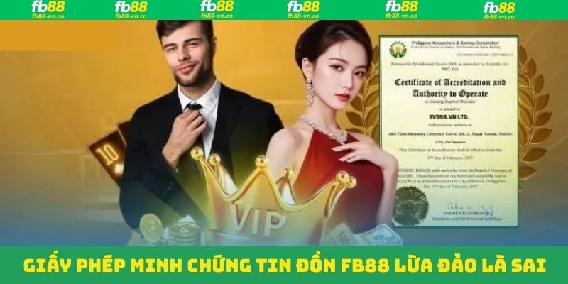 FB88 Lừa Đảo - Sự Thật Phía Sau Những Lời Đồn Trên Mạng 4 Được xác nhận bởi tổ chức giám sát chuyên nghiệp